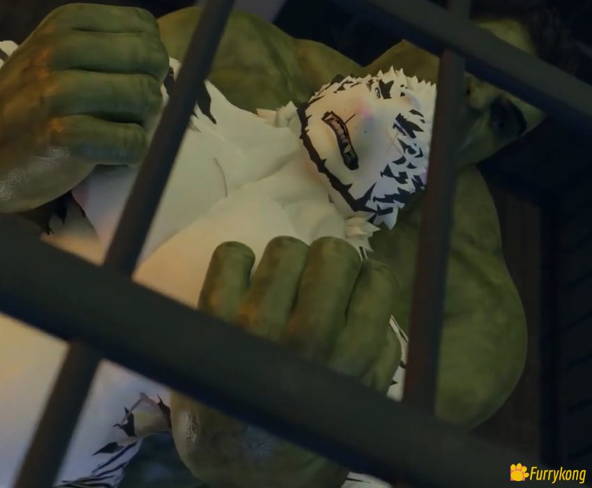 [BL][动画视频][无码][FURRY]18+肉番 绿巨人X白虎 - 图片 3
