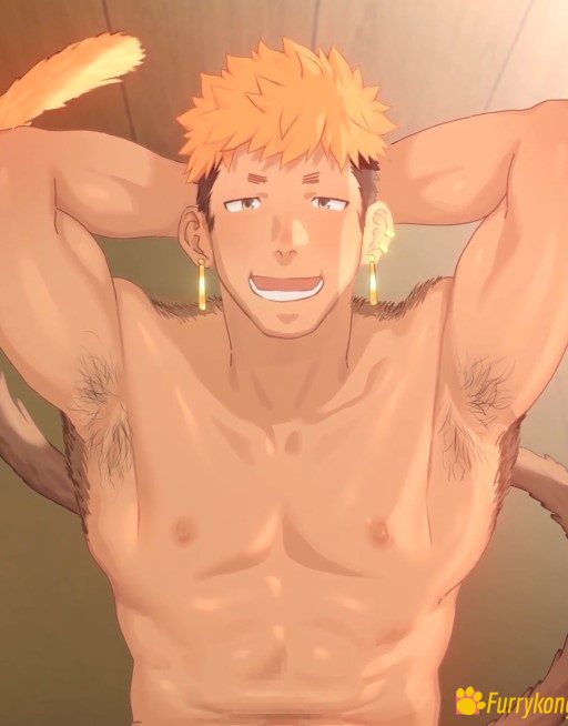 [BL][动画视频][furry]18+ オス猿大聖太客チンポで小遣い稼ぎ!!