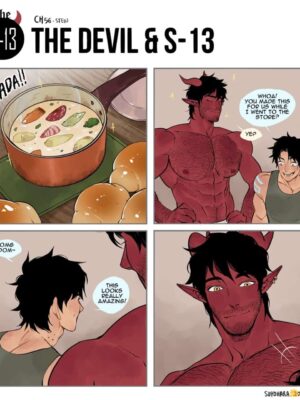 [BL漫画][R18]恶魔和青年The devil and teen S-13四格漫画+全见手绘-福瑞控