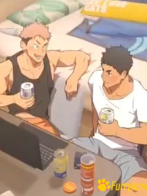 [BL][动画视频]18+肉番 咒术回战X如果我和虎杖悠仁做室友-福瑞控