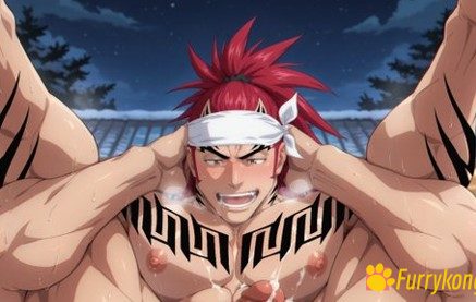 图片[11]-【神仙画质】全员解禁！Fate/咒术/火影等15个Top级动漫男神AI涩图大合集，这才是你想要的仲夏夜之梦！-福瑞控