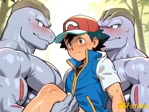 图片[3]-[免费][无码][BL][动画视频][成人]18+肉番 宠物小精灵 小智X小钢-小智X怪力-福瑞控